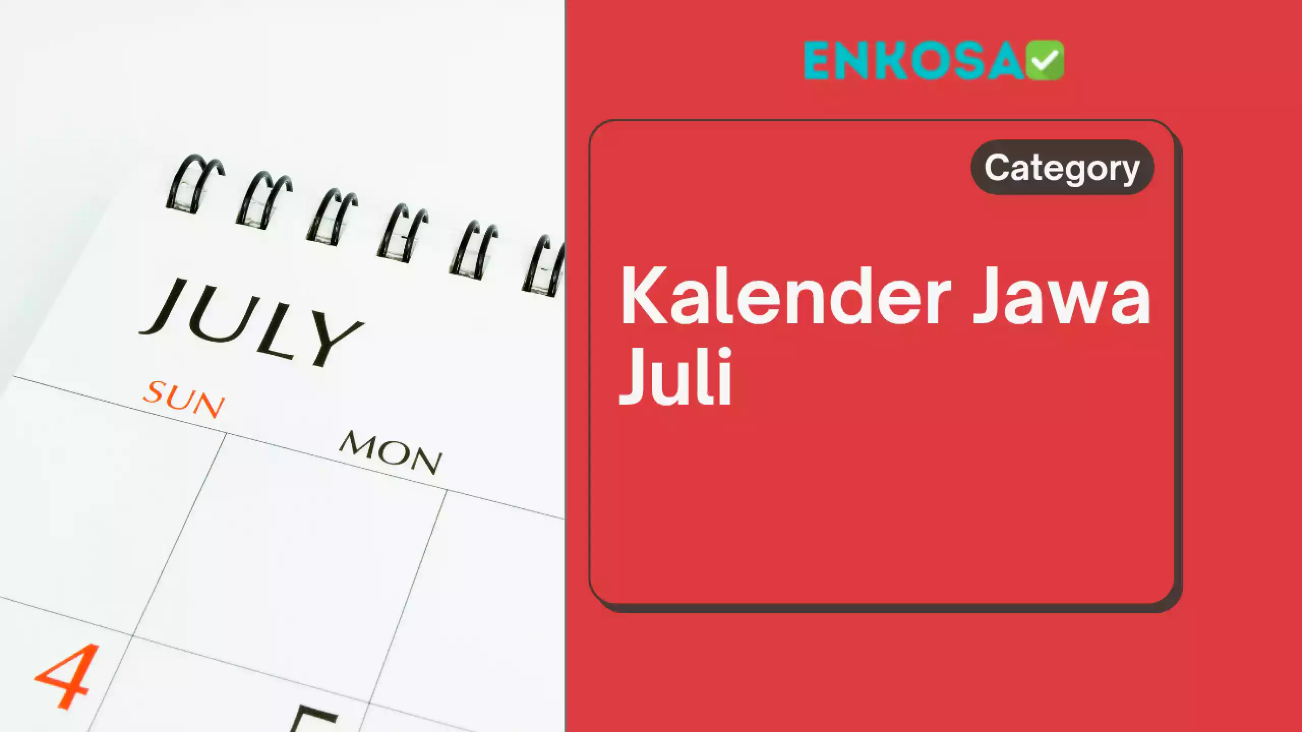 Kalender Jawa Juli