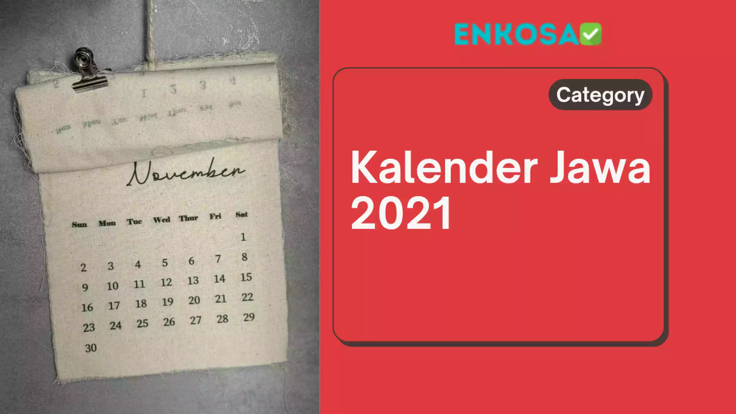 Kalender Jawa 2021