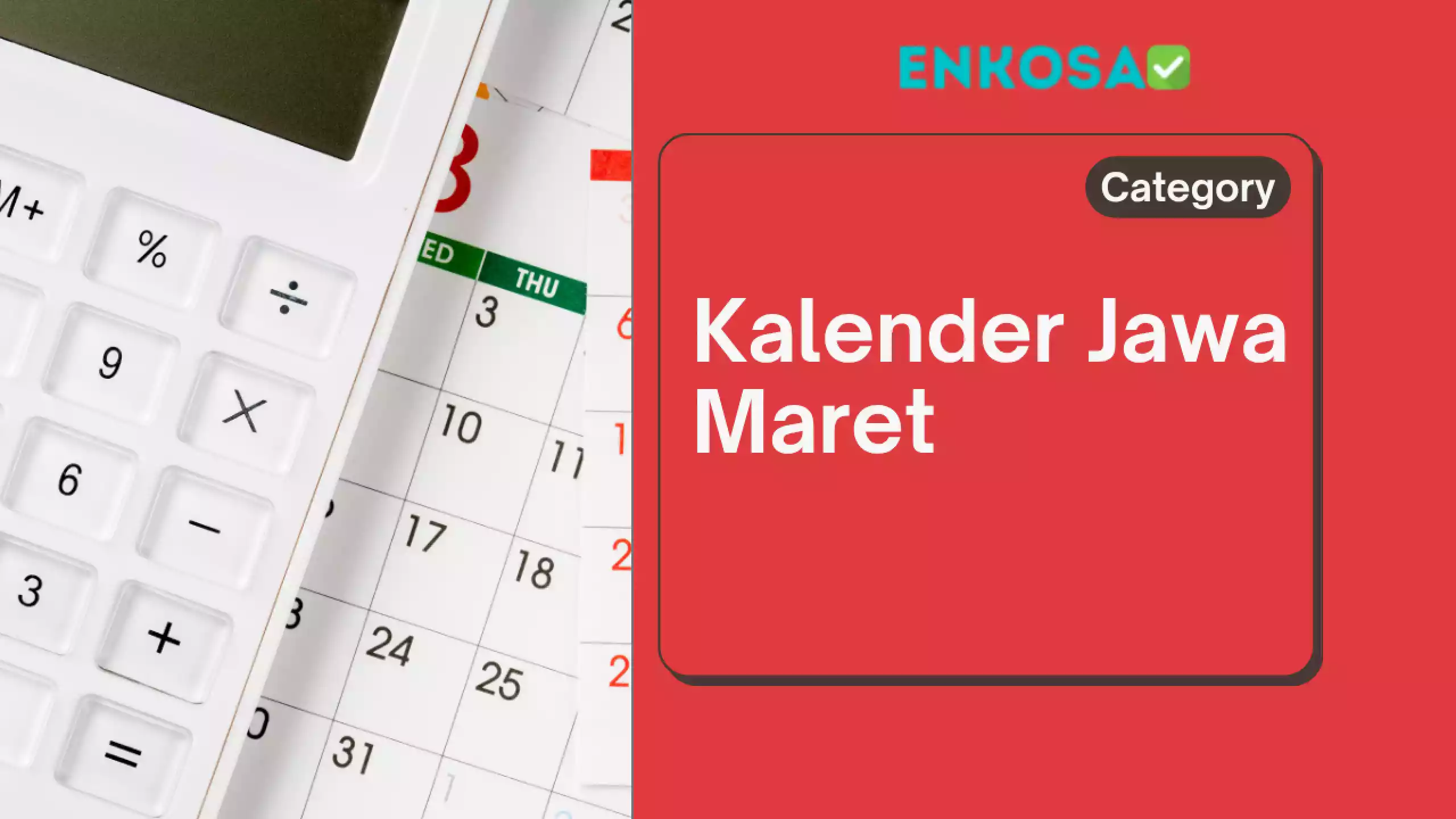 Kalender Jawa Maret