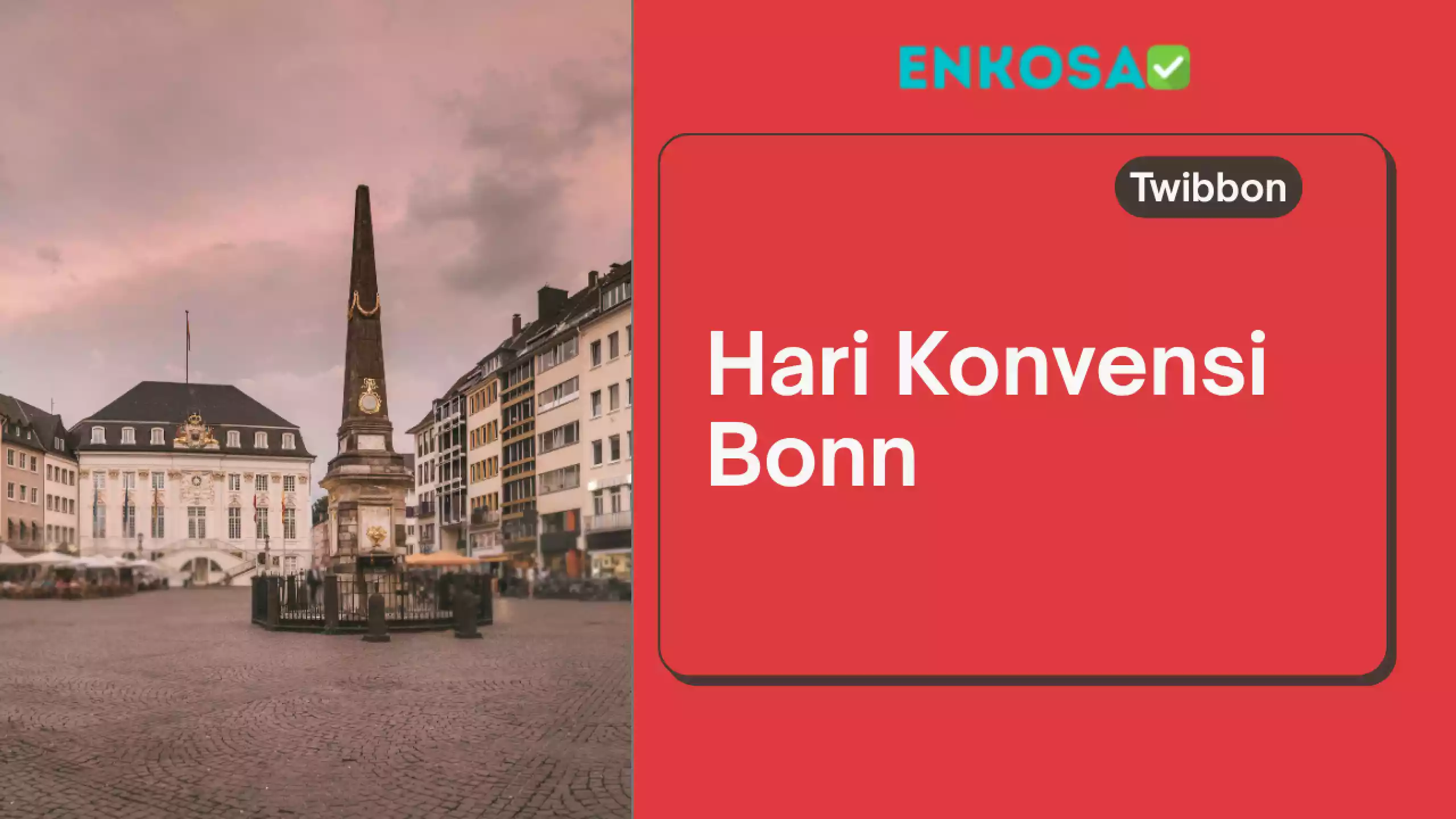 Gambar Twibbon Hari Konvensi Bonn 2026 Gratis